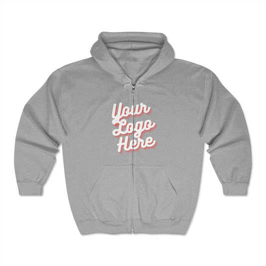 Full Zip Hooded Sweatshirt