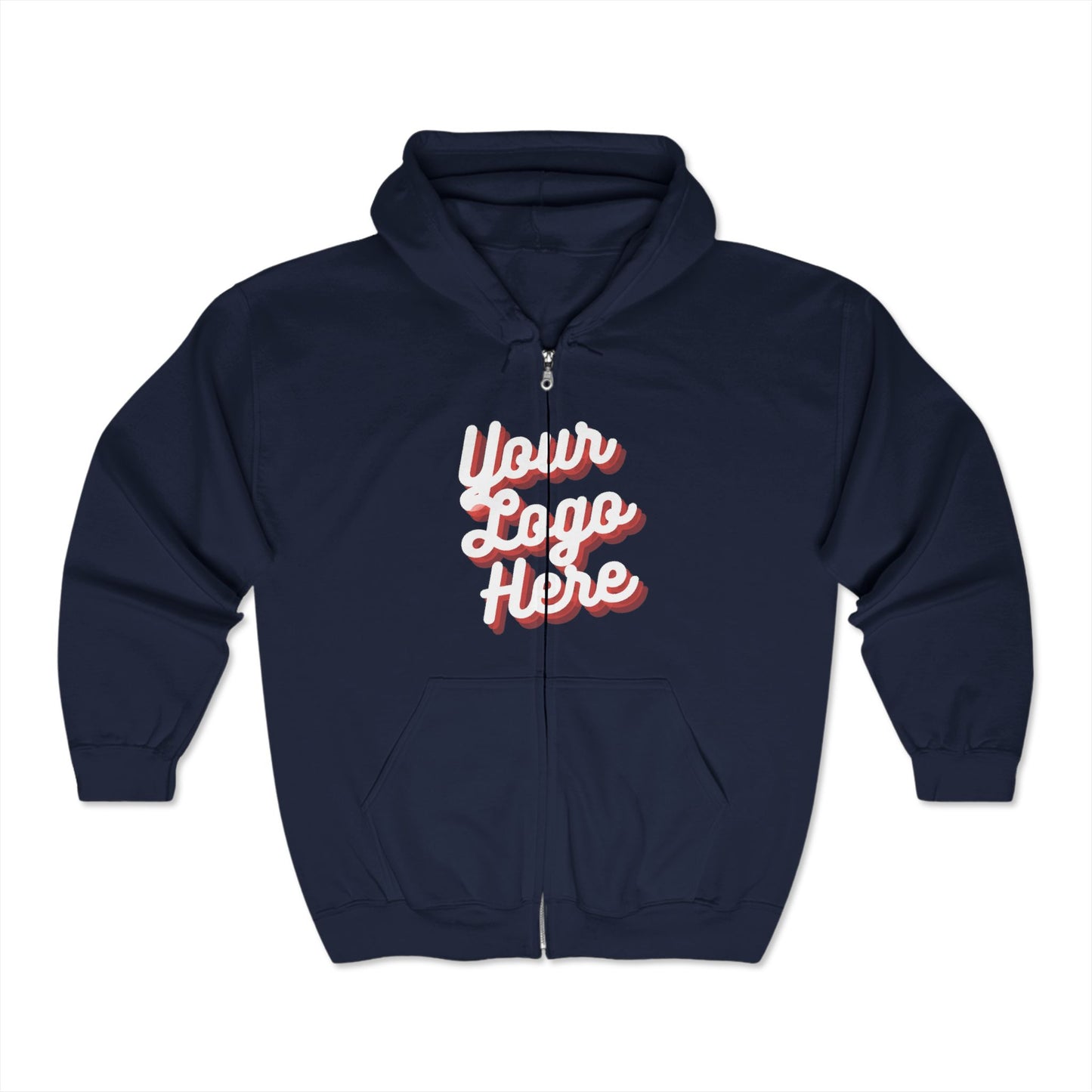 Full Zip Hooded Sweatshirt